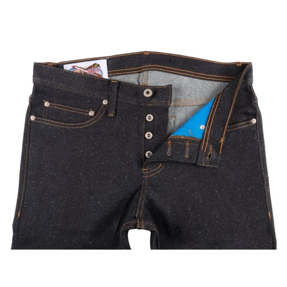 NAKED & FAMOUS X STREET FIGHTER™ 2 Chun Li Silk “Lightning Leg” Super Skinny Guy - Picture 8 of 12